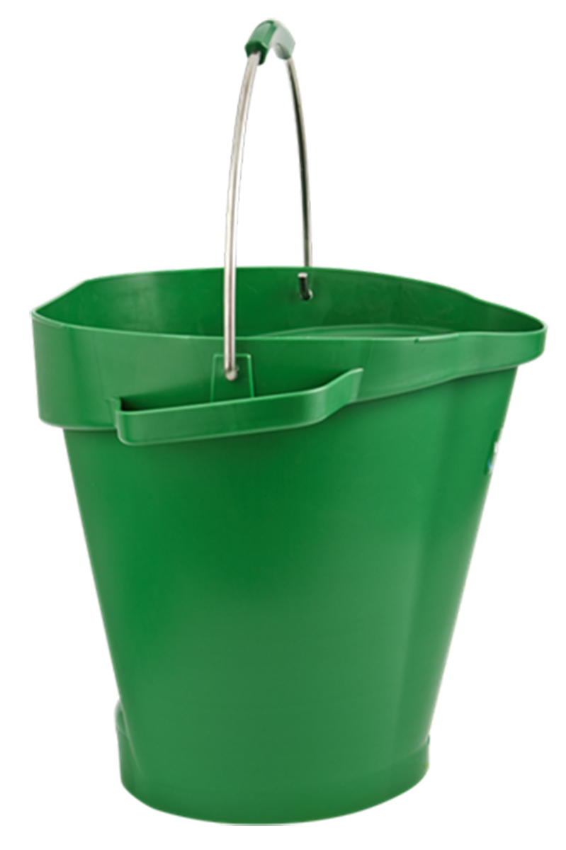 20L Plastic Green Bucket With Handle