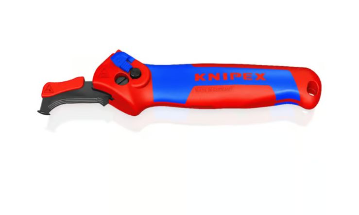 Knipex Safety Knife with Carving Blade, 145mm Blade Length