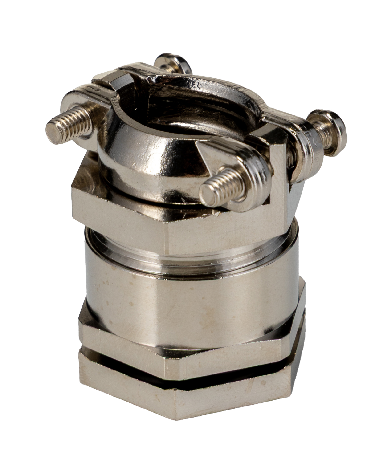 Lapp SKINDICHT Series Metallic Nickel Plated Brass Cable Gland, M25 Thread, 16mm min., 19.3mm max., IP55