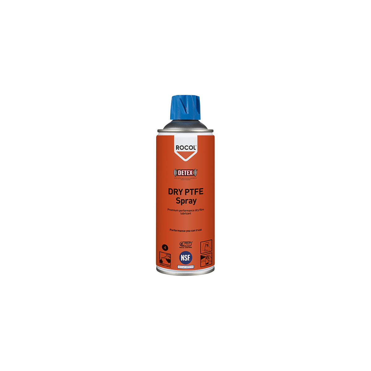 Rocol PTFE Lubricant 400 ml Aerosol,Food Safe