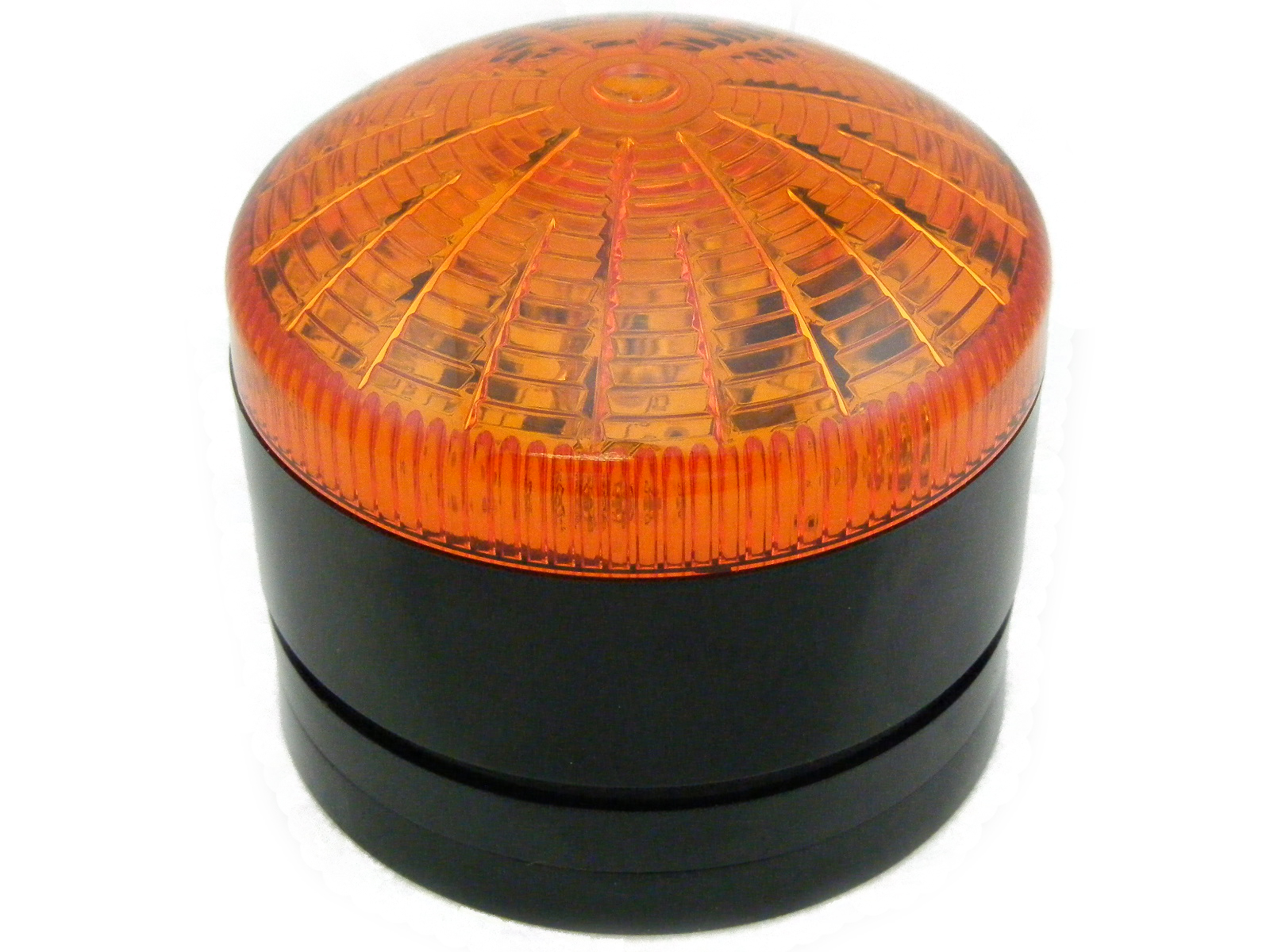 RS PRO Amber Multiple Effect Beacon, 110 V ac, 230 V ac, Panel or Surface Mount, LED Bulb, IP65