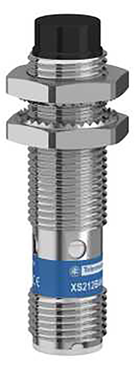 Telemecanique Sensors Inductive Threaded Barrel Proximity Sensor, M12, 8 mm Detection, PNP NC, 12 → 24 V dc