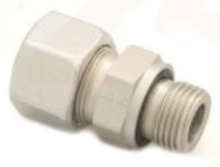 Parker Hydraulic Straight Threaded Adaptor to M16 x 1.5 Male, GE12LMEDCF
