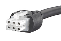 Molex 6 Way Female Mini-Fit Jr. to 6 Way Female Mini-Fit Jr. Wire to Board Cable, 1m