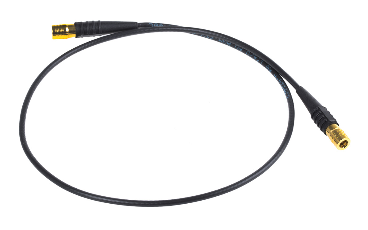TE Connectivity 1337815 Series, 500 mm, RG174 Coaxial, Terminated 50 Ω