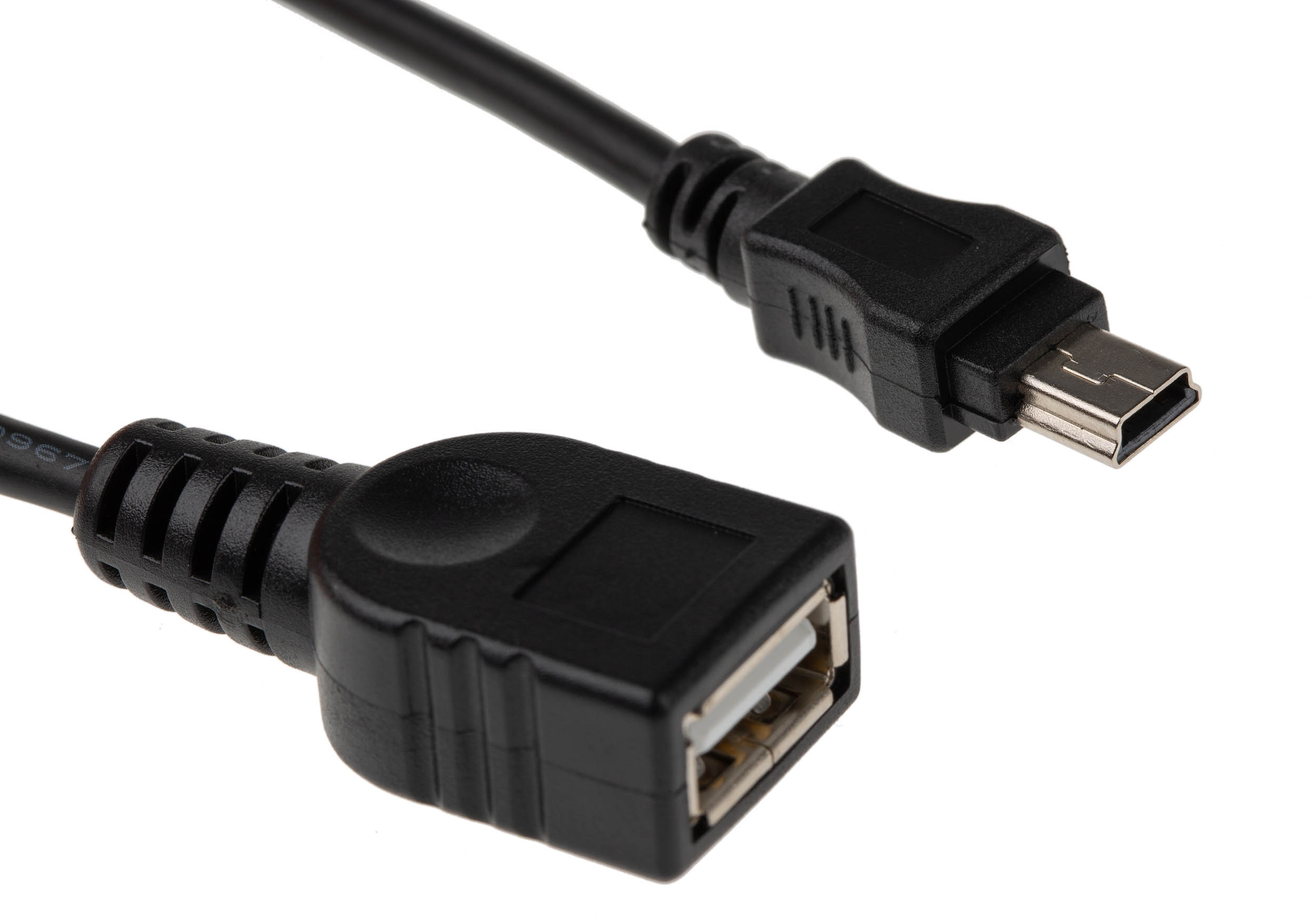 StarTech.com USB 2.0, Female USB A to Male Mini USB B, 480Mbps, 300mm