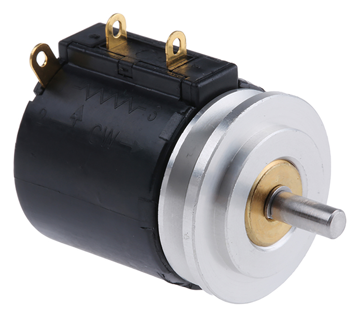 Bourns 3549 10kΩ Rotary Potentiometer 10-Turns 1-Gang Servo Mount, 3549S-1AE-103A