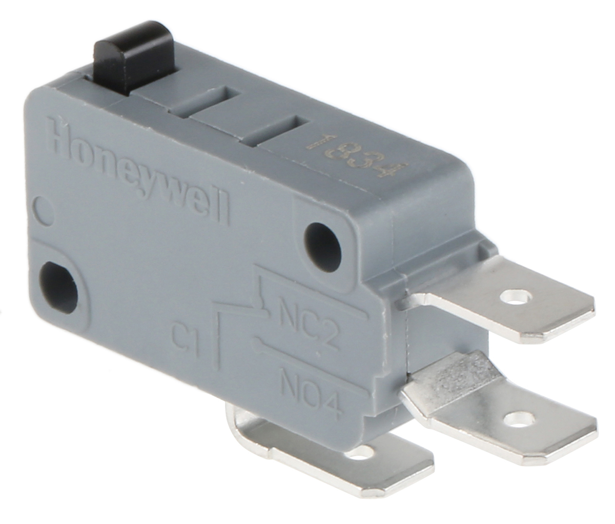 Honeywell Plunger Micro Switch, Tab Terminal, 16 A @ 250 V ac, SPDT