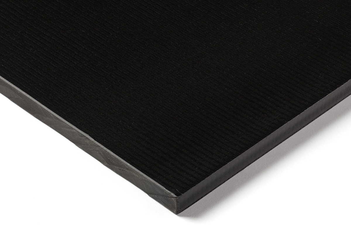 RS PRO Black Plastic Sheet, 305mm x 250mm x 40mm, Polyamide 6.6 glass fibre reinforced 30%