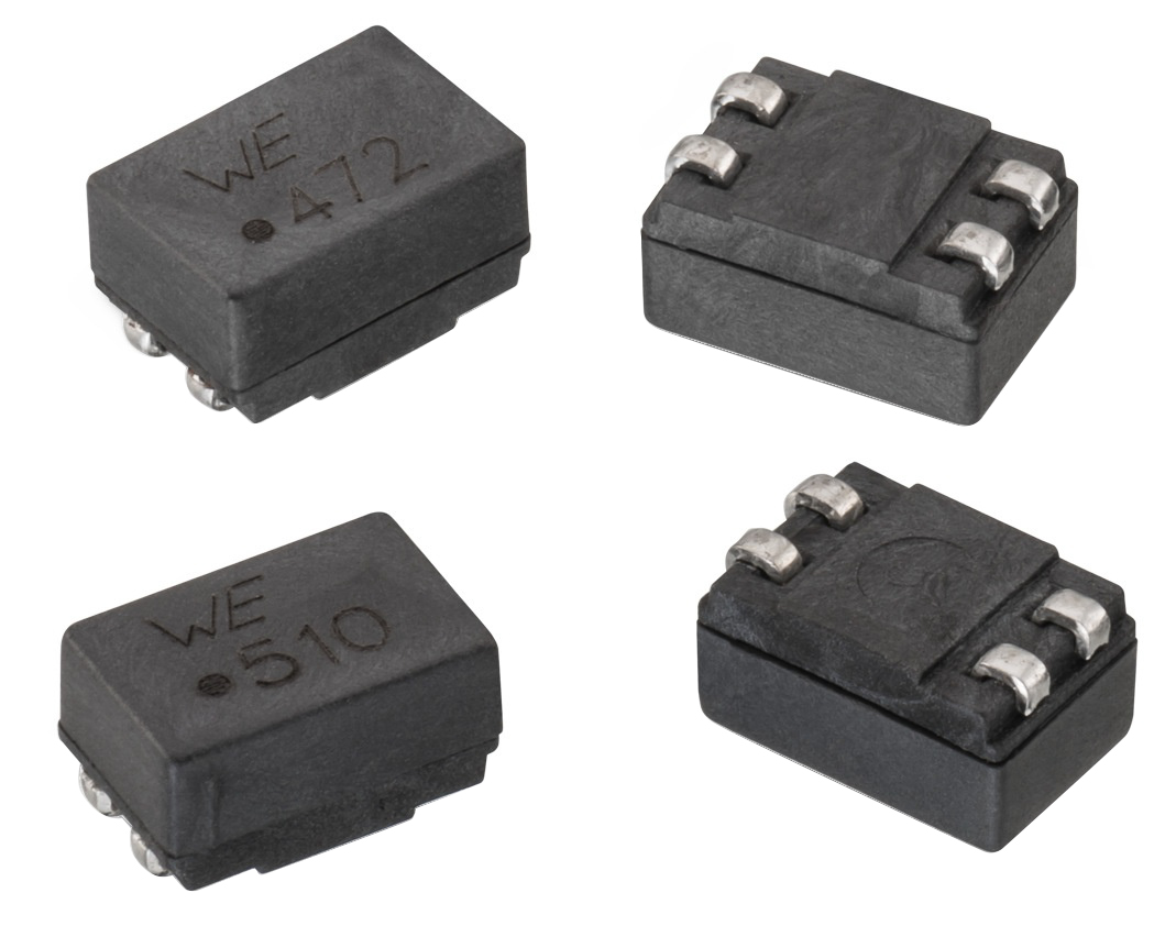 Wurth Elektronik, WE-SL2 Yes Wirewound Surface Mount Inductor with a Ferrite Core, 4.7 mH Dual ±50 % 500 mA Idc