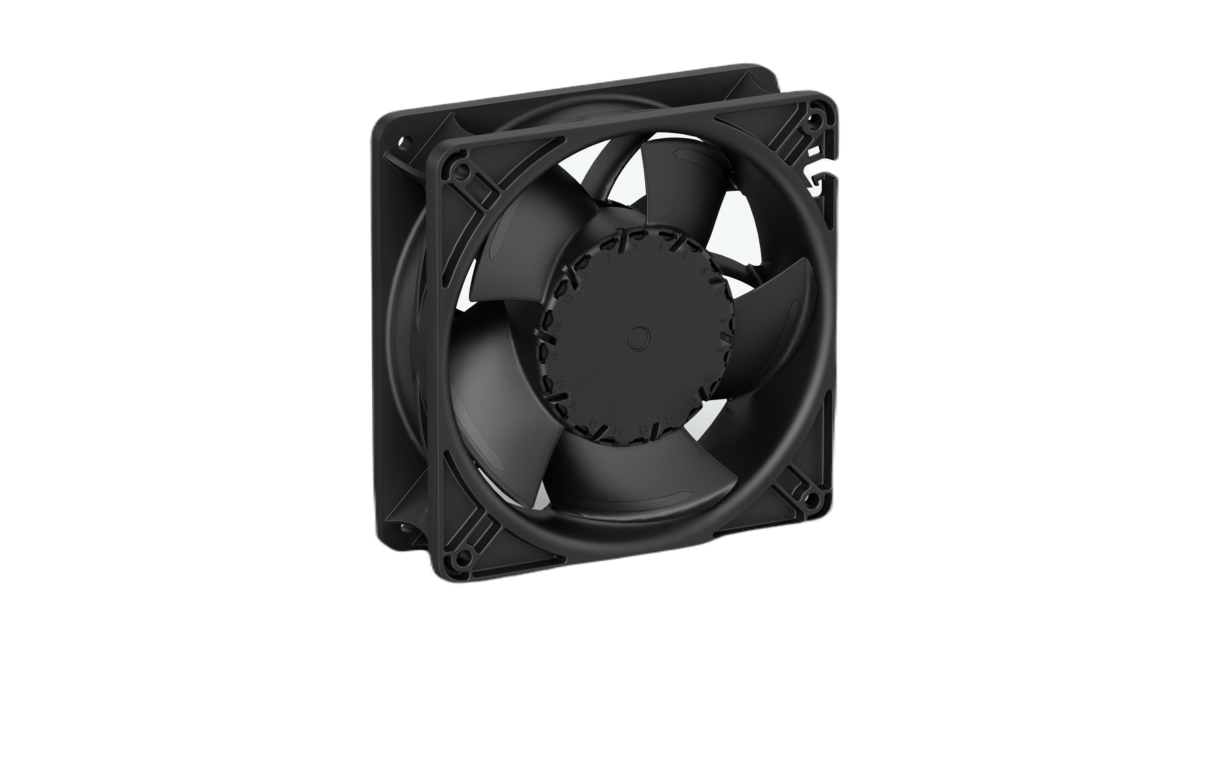 ebm-papst Axial Fan, 24 V dc, AC/DC Operation, 345m³/h, 30W, 1mA Max, IP68, 120 x 120 x 38mm