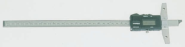 Mitutoyo 571-211-20 150mm Imperial & Metric Depth Gauge, Stainless Steel, With UKAS Calibration