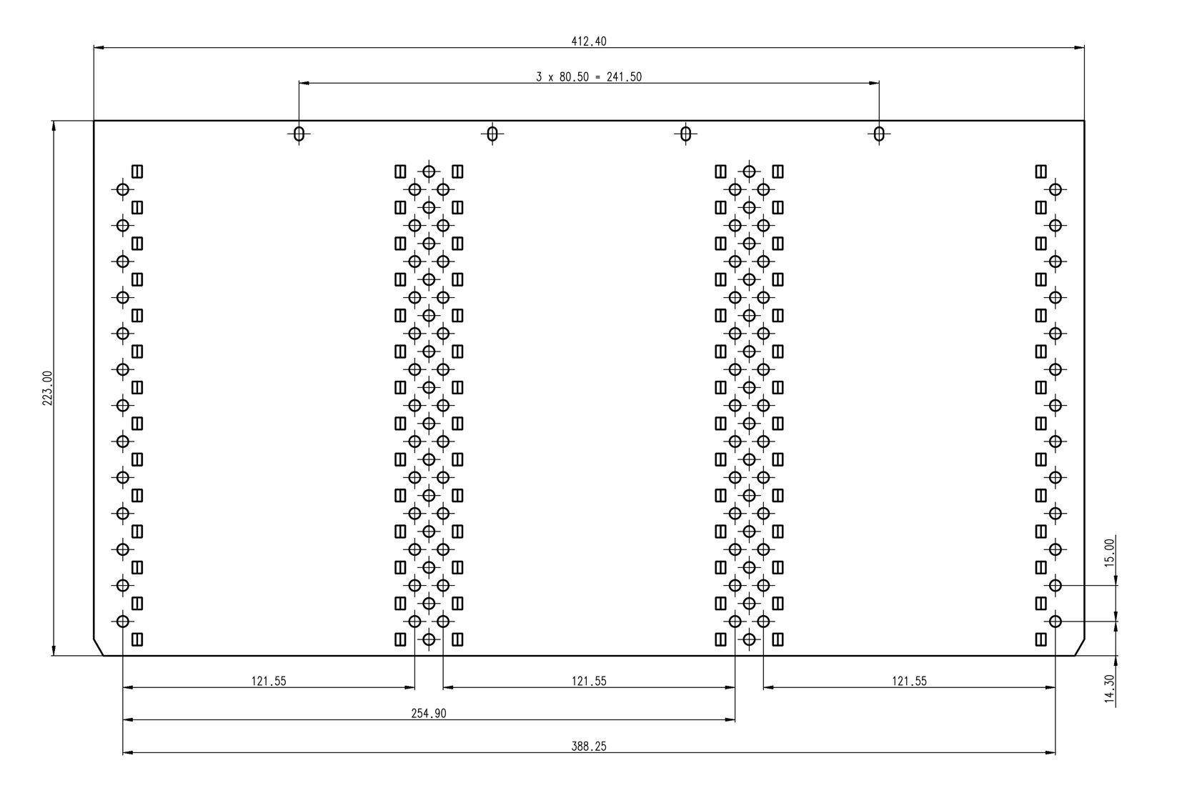 nVent SCHROFF Aluminium Cover Plate