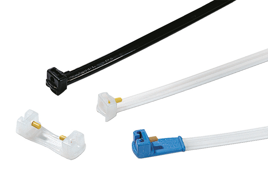 HellermannTyton Cable Tie, Releasable, 426mm x 8 mm, Natural Polyamide 6.6 (PA66), Pk-50