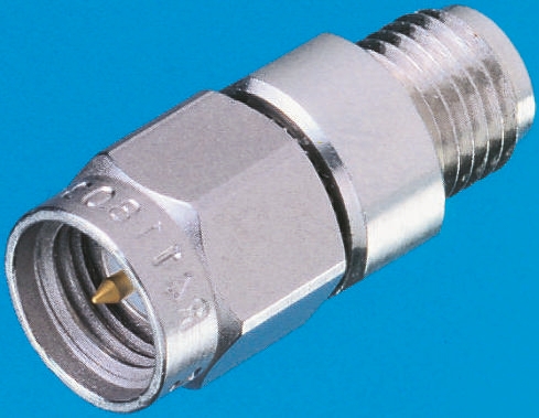 Radiall 50Ω RF Attenuator Straight SMA Connector SMA Plug to Socket 20dB, Operating Frequency 6GHz