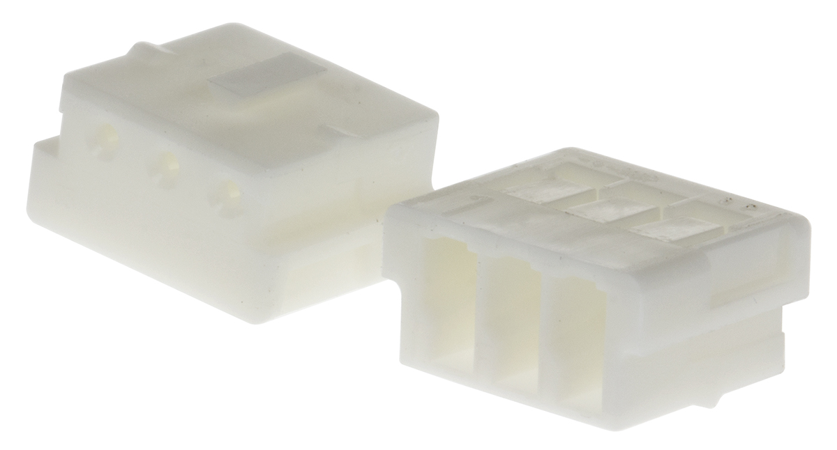 TE Connectivity, AMP CT Female Connector Housing, 2mm Pitch, 3 Way, 1 Row