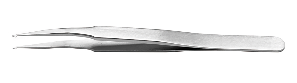 RS PRO 120 mm, Stainless Steel, Tweezers