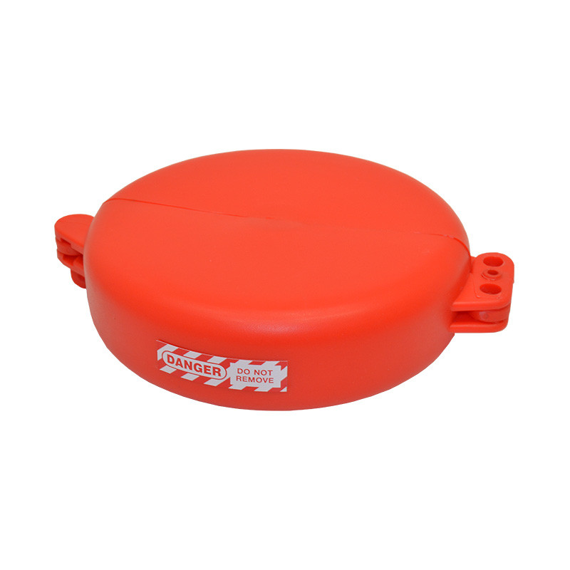 Spectrum Industrial Orange 3-Lock Polyurethane Gate Valve Lockout