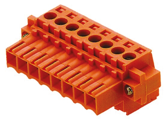 Weidmuller, 3.5mm Pitch, BL, 4 Way, Pluggable Terminal Block, Plug, Cable Mount, Screw Termination, 1606660000