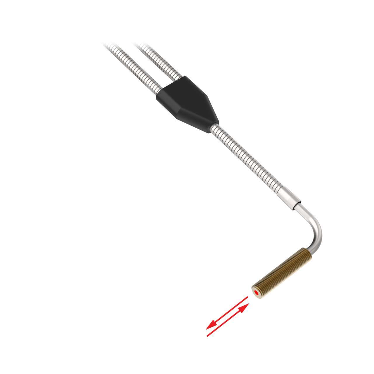 Banner Glass Fibre Optic Sensor 36 mm, NPN/PNP Output, 10 → 30 Vdc, IP67, 10 → 30 V dc