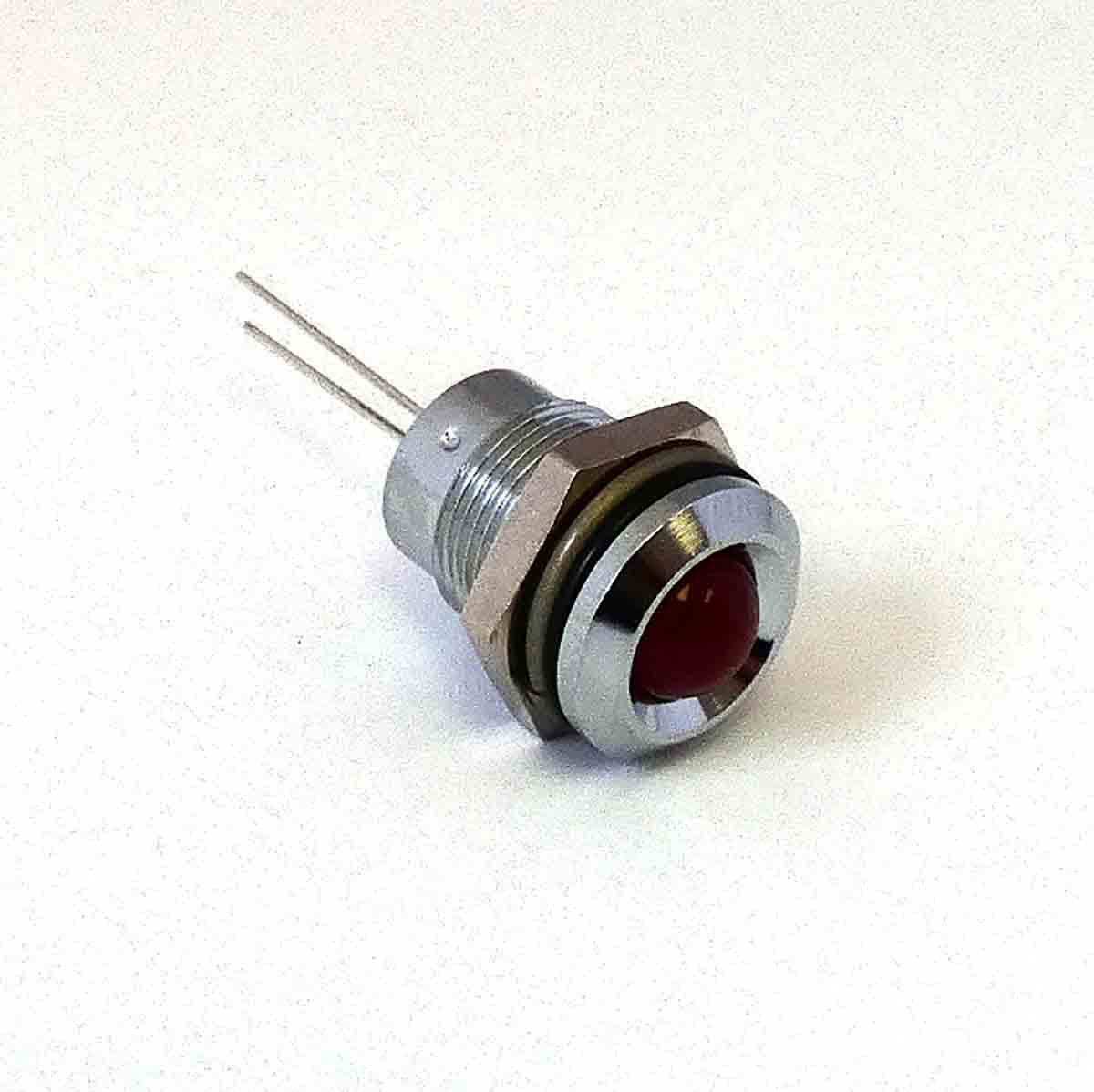CML Innovative Technologies 192DX00X Series Red Panel Mount Indicator, 2V, 12mm Mounting Hole Size, IP67