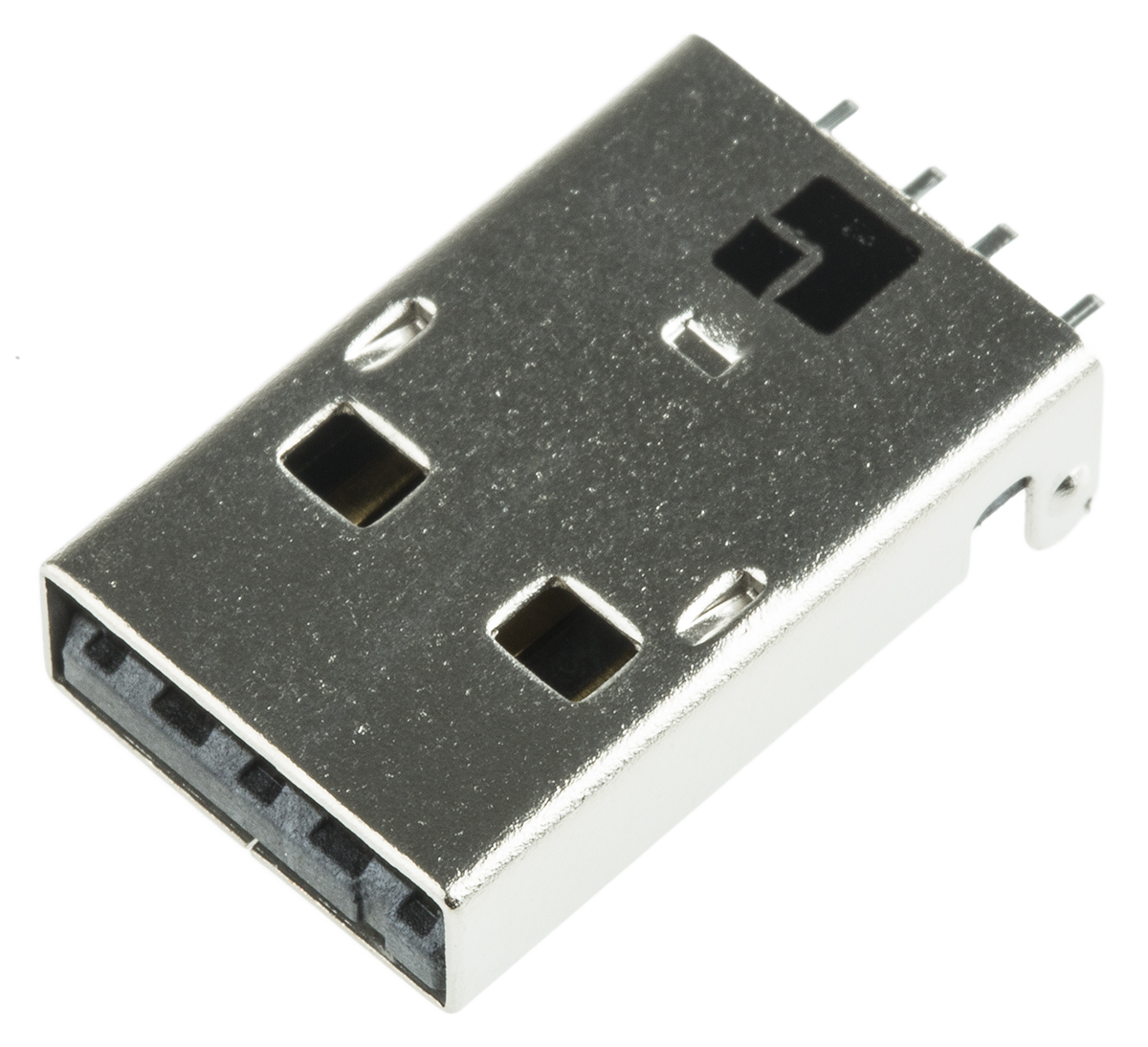 Lumberg Right Angle, SMT, Plug Type A 2.0 USB Connector