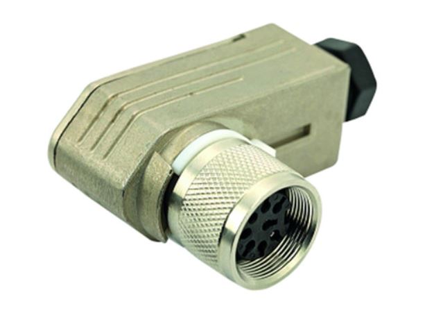 Amphenol Industrial, C091 6 Pole Right Angle M16 Din, DIN EN 61076-2-106, 7A, 300 V IP67, Screw Coupling, Female, Cable