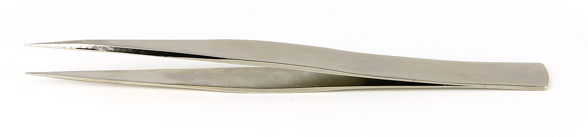 RS PRO 130 mm, Carbon Steel, Tweezers