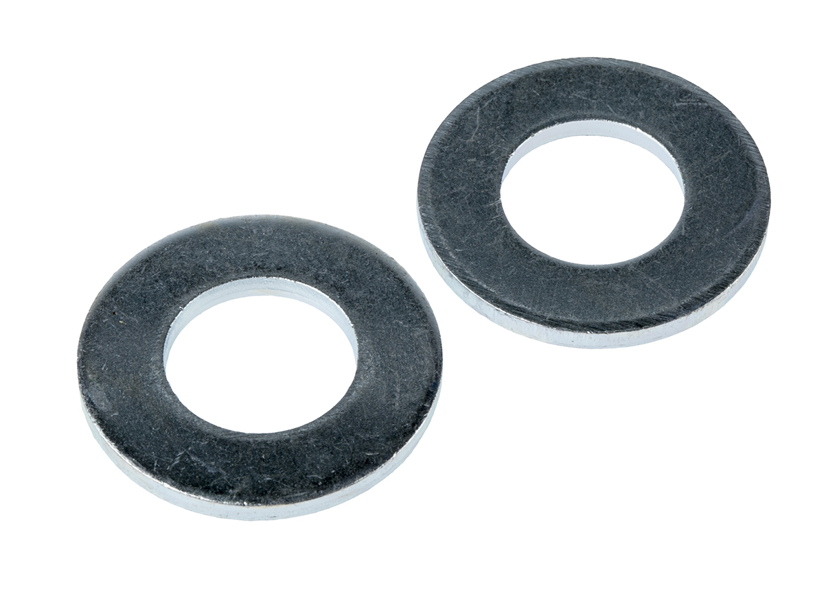 RS PRO Bright Zinc Plated Steel Plain Washers, M16, BS 4320