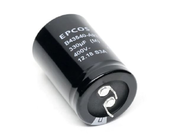 EPCOS 330μF Aluminium Electrolytic Capacitor 450V dc, Snap-In - B43644A5337M060