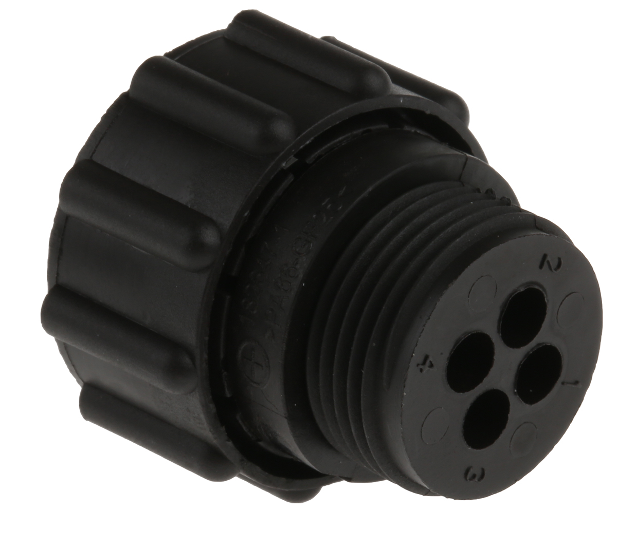 TE Connectivity Circular Connector, 4 Contacts, Cable, Standard Connector, Plug, Female, CPC Series