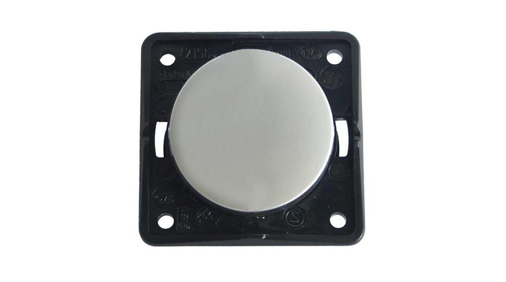 Berker Grey Rocker Switch, 1 Gang, INTEGRO