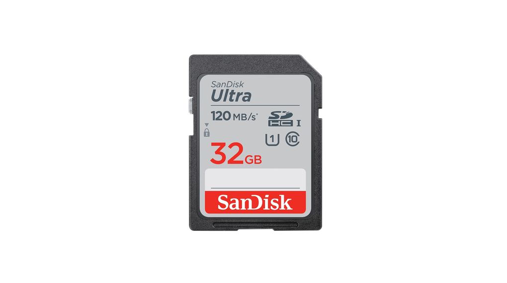 Sandisk 32 GB SDXC SD Card, Class 10, U1