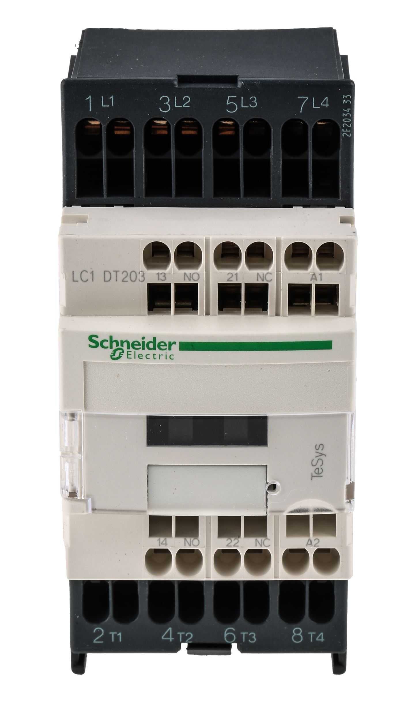 Schneider Electric LC1D Contactor, 24 V ac Coil, 4-Pole, 20 A, 1.56 W 24 V, 4 NO, 690V