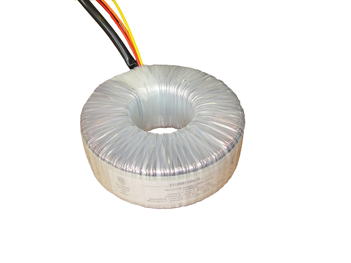 RS PRO 2 x 115V ac, 2 x 30V ac Toroidal Transformer, 300VA