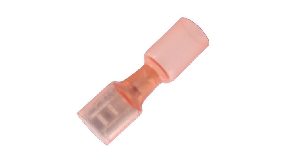 nVent RAYCHEM B-106 Series Red Yes Socket Spade Connector, Socket, 6.35 x 0.81mm Tab Size