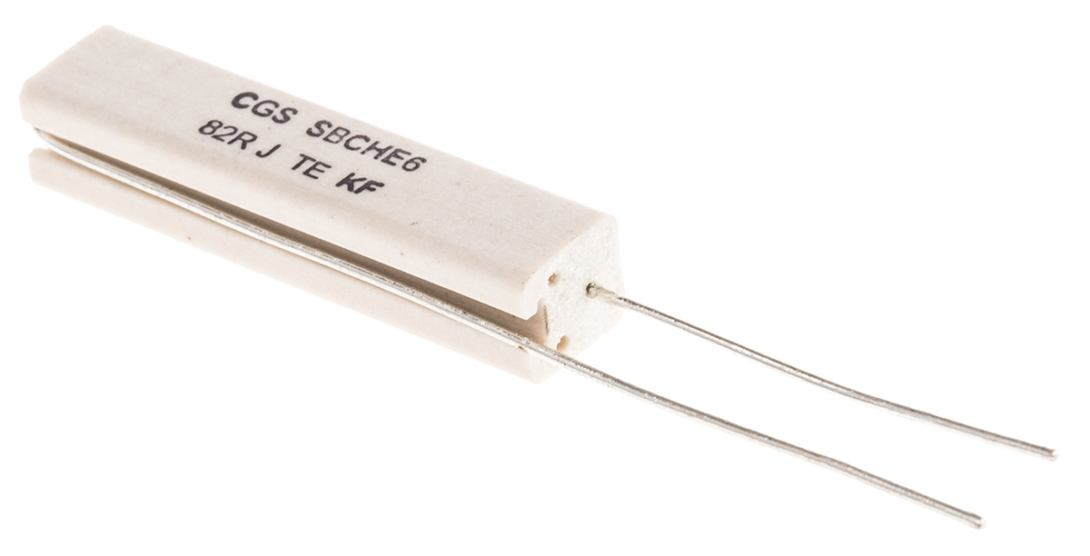 TE Connectivity 82Ω Wire Wound Resistor 7W ±5% SBCHE682RJ