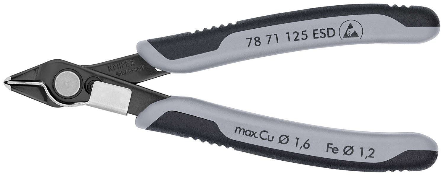 Knipex Super Knips® ESD Safe Precision Diagonal Cutter
