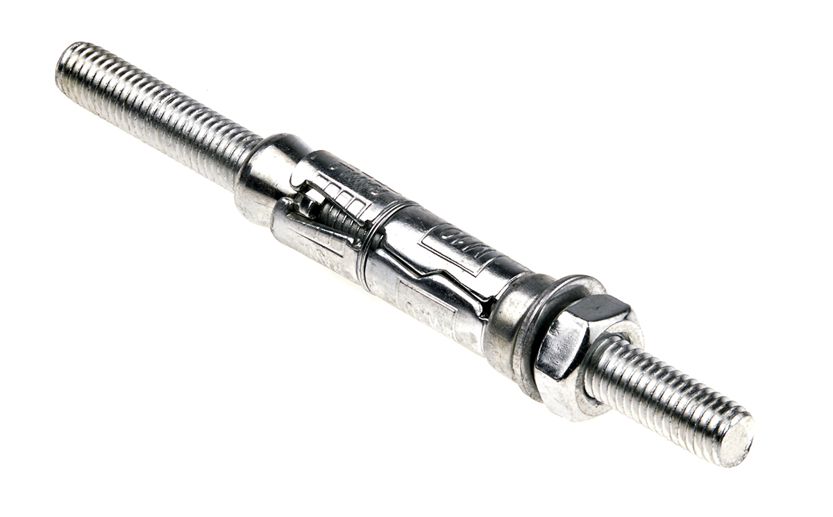 RawlPlug Steel Shield Anchor M10 x 135mm, 16mm Fixing Hole