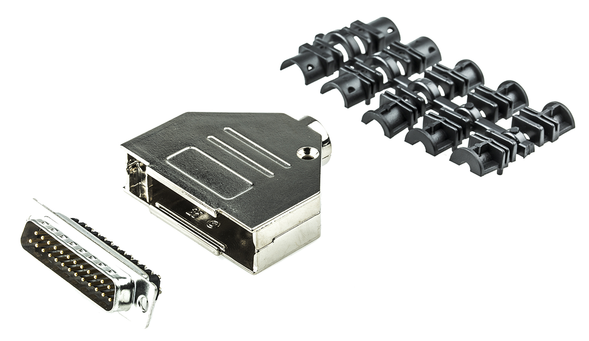 Amphenol Communications Solutions D-ST 25 Way Cable Mount D-sub Connector Plug