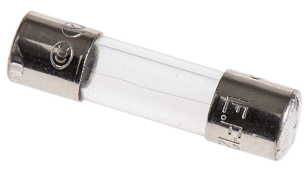 Littelfuse 125mA F Glass Cartridge Fuse, 5 x 20mm