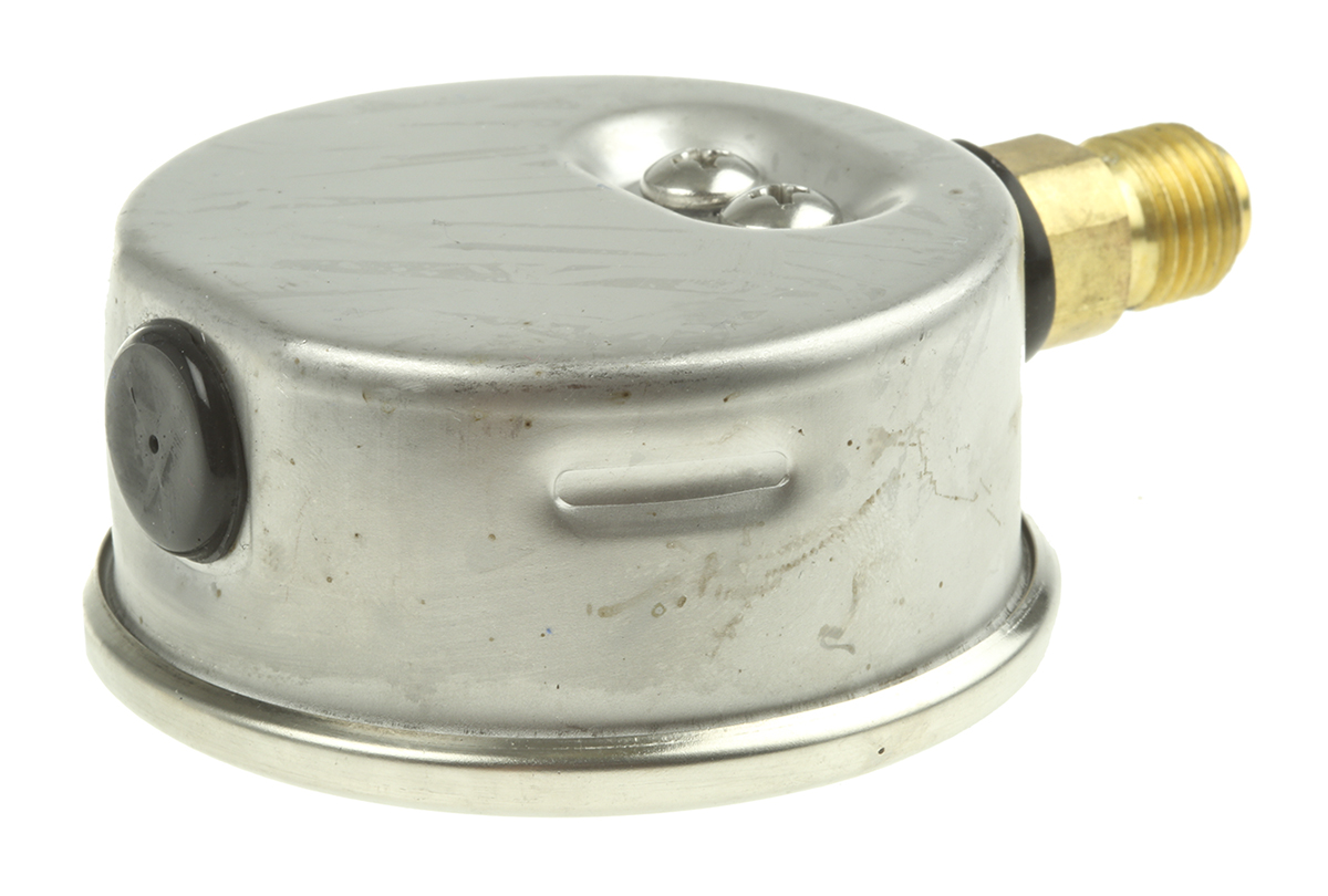 Sferaco G 1/4 Analogue Pressure Gauge 16bar Bottom Entry 63mm Outside Diameter