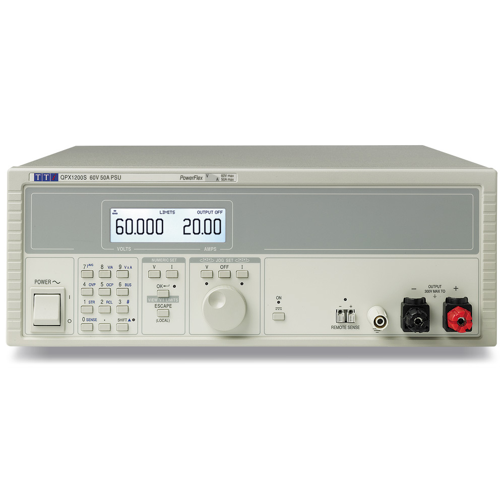 Aim-TTi QPX Series Digital Bench Power Supply, 0 → 60V, 0 → 50A, 1-Output, 1.2kW