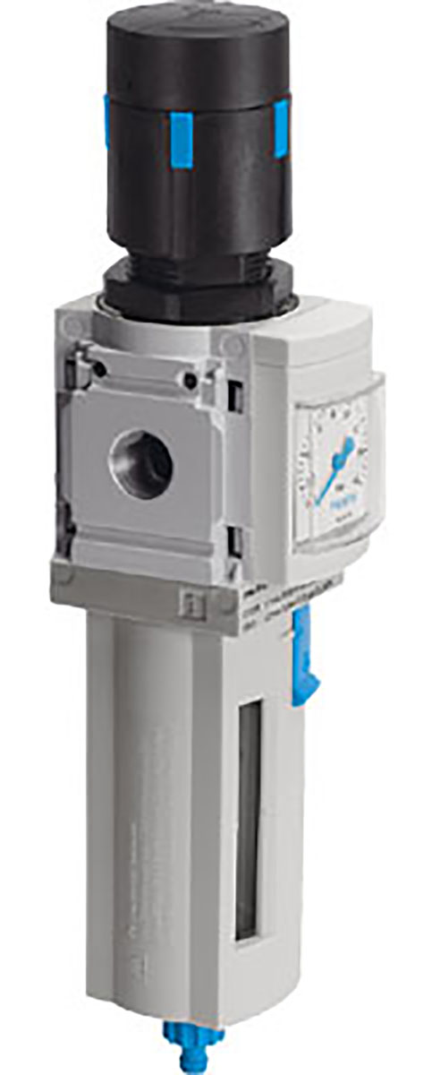 Festo MS4-LFR Plastic Filter Regulator, 40μm, G 1/8, Manual, 10 bar, 529172