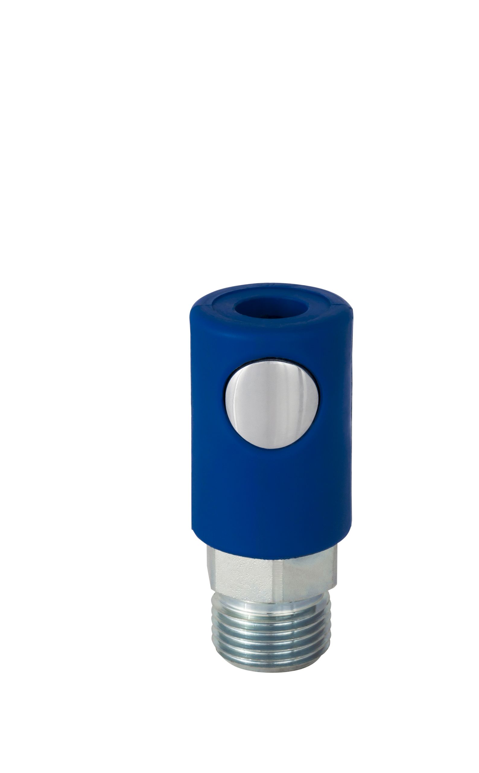 RS PRO Plastic, Steel Female Pneumatic Quick Connect Coupling, 1/2 BSP Male Threaded