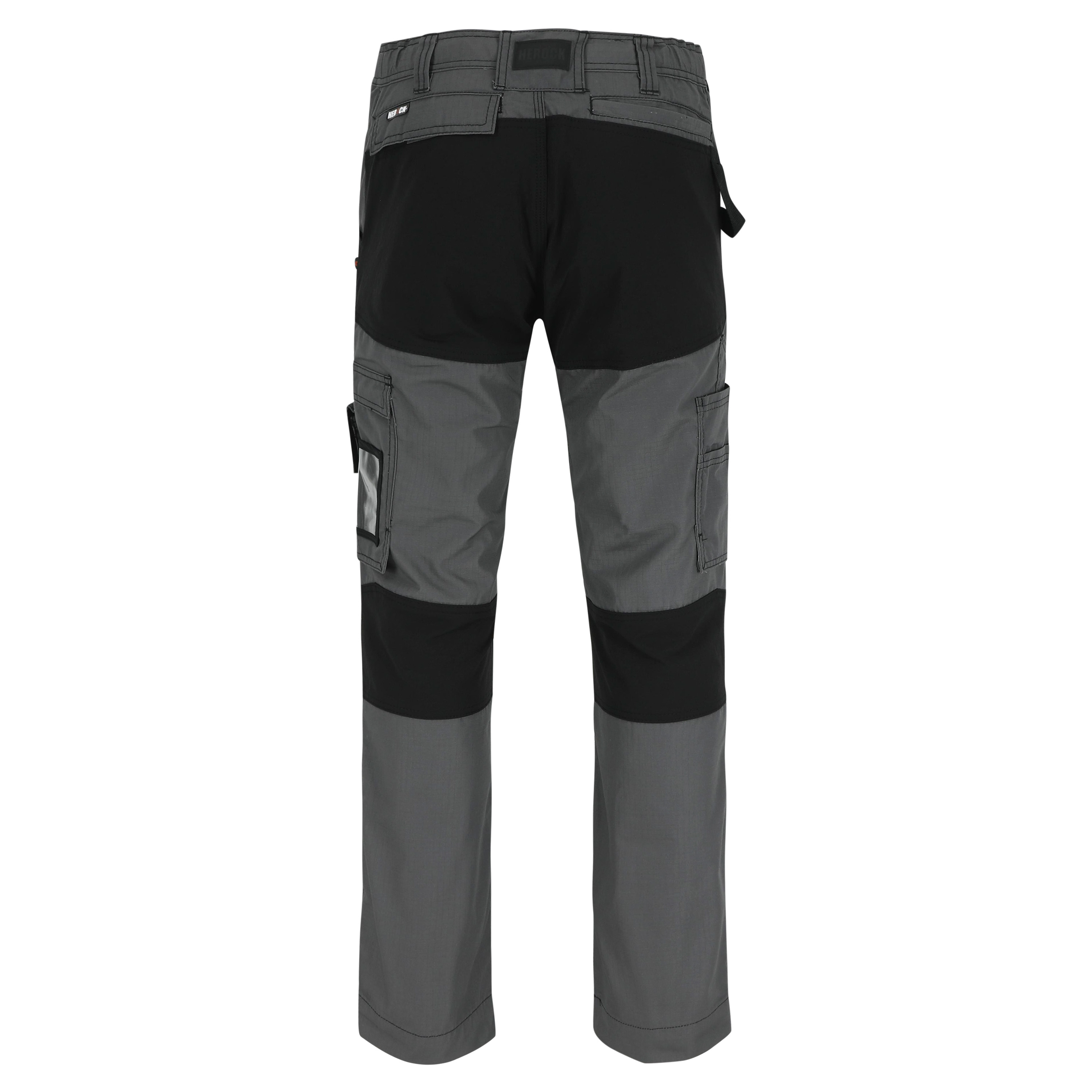 Herock 23MTR1803 Unisex's Anthracite 1% Elastane, 6% Polyester T400, 93% Cotton, Size 38 Waist Size 38 in W
