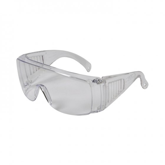 Avit Safety Spectacles, Clear Polycarbonate Lens, Vented