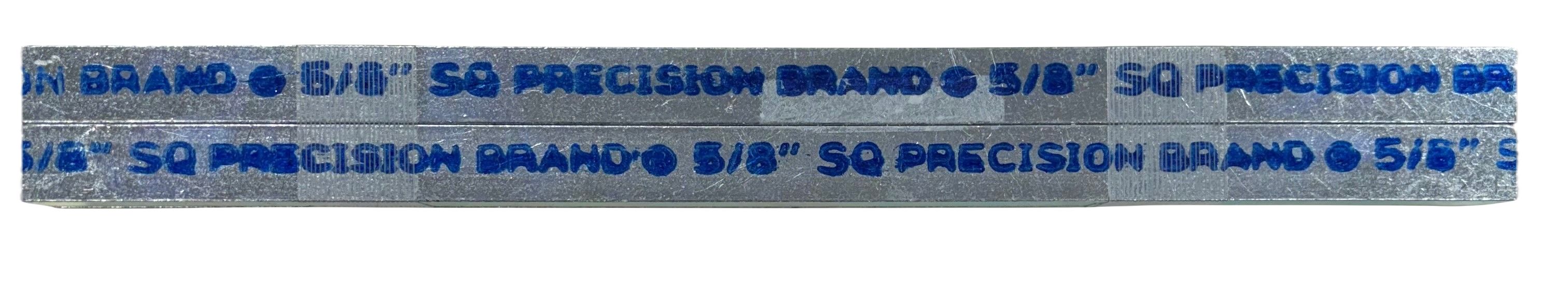 Precision Brand Steel Rectangular Bar, 5/8in W, 5/8in H, 12in L