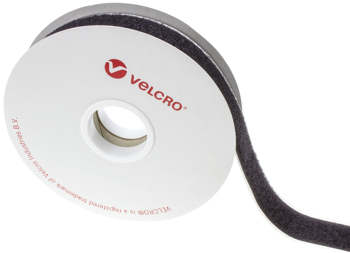 Velcro Black Loop Tape, 20mm x 5m