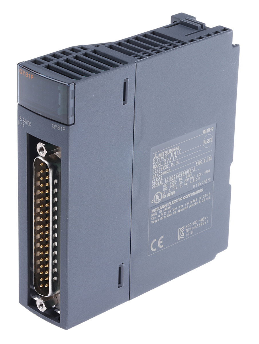 Mitsubishi MELSEC Q Series PLC I/O Module for Use with MELSEC Q Series, Digital, Transistor